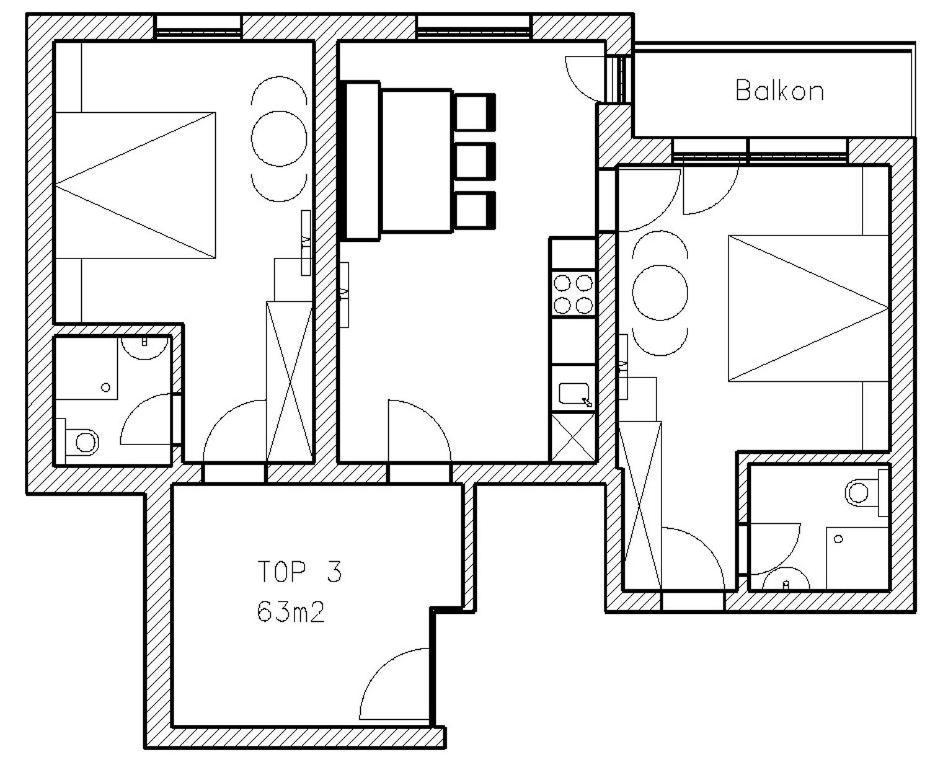 Rössle Appartement Bezau Exteriör bild