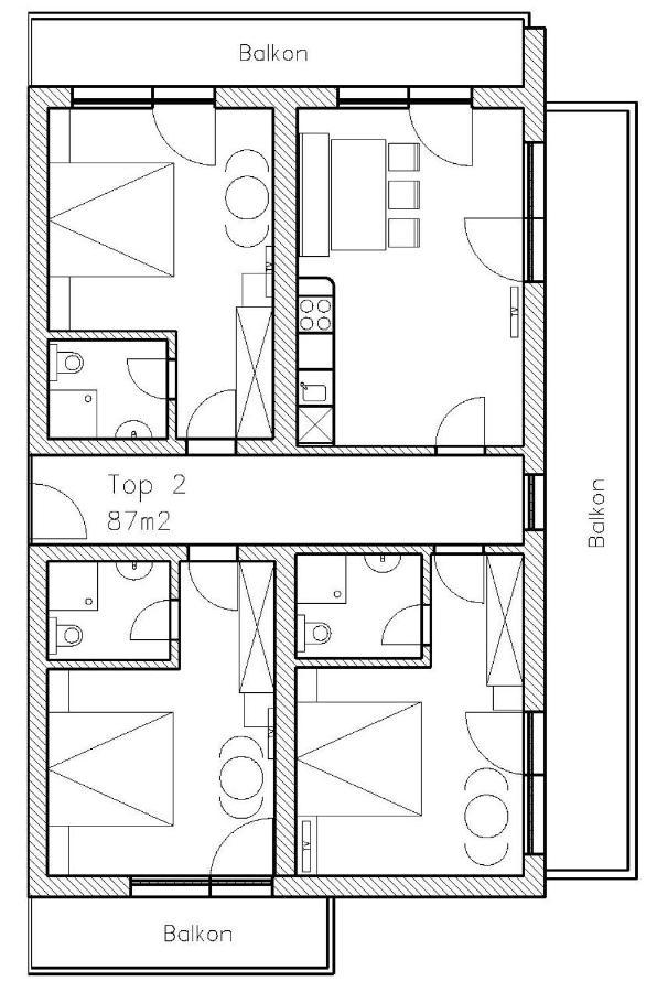 Rössle Appartement Bezau Exteriör bild